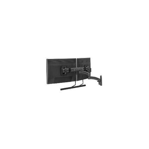 Chief Manufacturing K2 Wall Mnt Dual Disp 2l Arm H-array,blk (K2W22HB)
