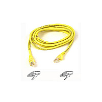 Belkin Cat6 Patch Cable Rj45m/rj45m 1ft Yellow (A3L98001YLWS)