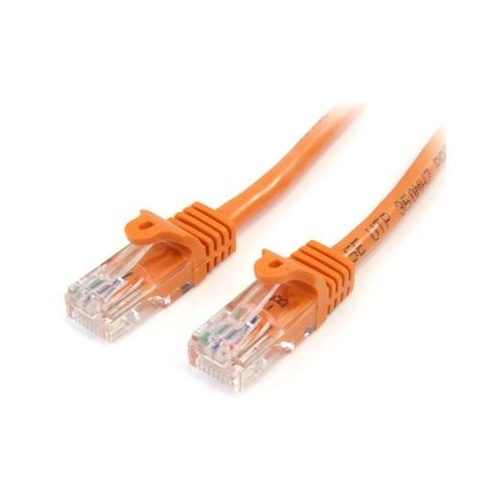 StarTech 15ft Orange Cat5e Utp Patch Cable (45PATCH15OR)