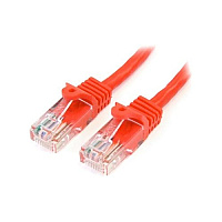 StarTech 25ft Red Snagless Cat5e Utp Patch Cable (45PATCH25RD)