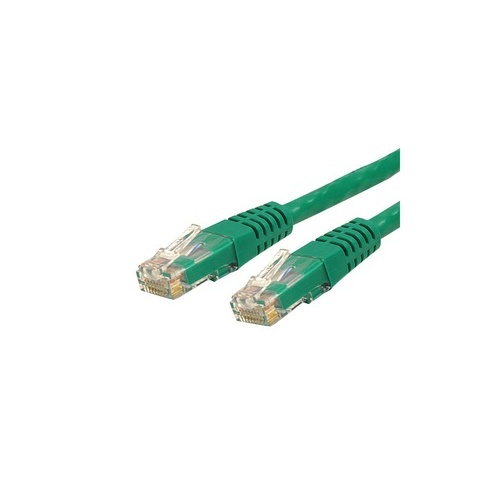 StarTech 12ft Cat6 Ethernet Cable Green Cat 6 Poe (C6PATCH12GN)