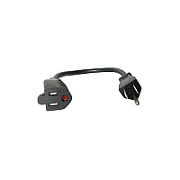 StarTech 12in Short Extension Cord 5-15r To 5-15p (PAC101)