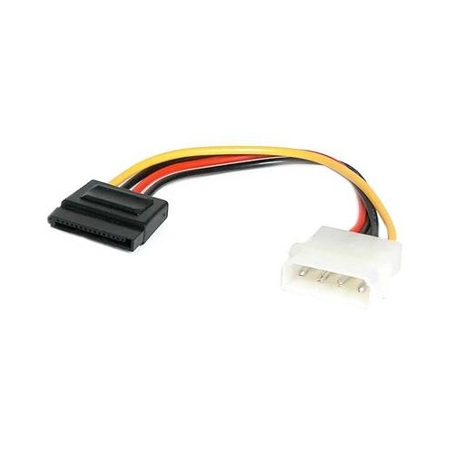 StarTech 6in Lp4 To Sata Power Cable Adapter (SATAPOWADAP)