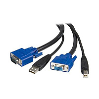 StarTech 15 Ft 2-in-1 Universal Usb Kvm Cable (SVUSB2N1_15)