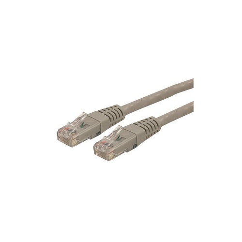 StarTech 5ft Cat6 Ethernet Cable Gray Cat 6 Poe (C6PATCH5GR)