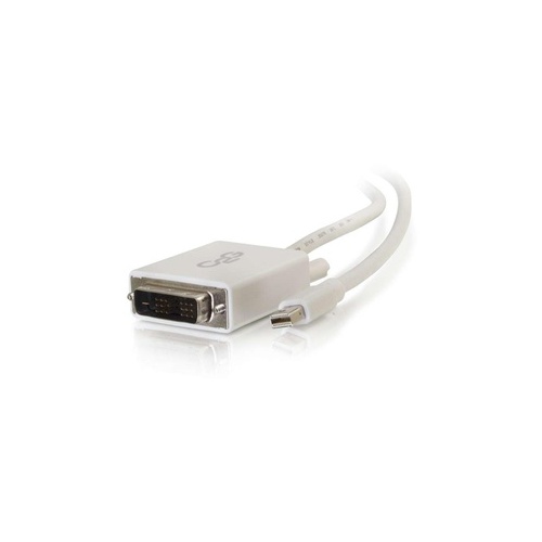 C2G 3ft Mini Displayport M To Dvi M Wht (54337)