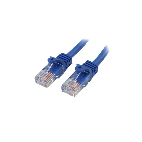 StarTech 50 Ft Blue Snagless Cat5 Utp Patch Cable (RJ45PATCH50)