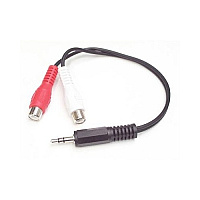 StarTech 6in Stereo Audio Cable 3.5mm To 2x Rca (MUMFRCA)