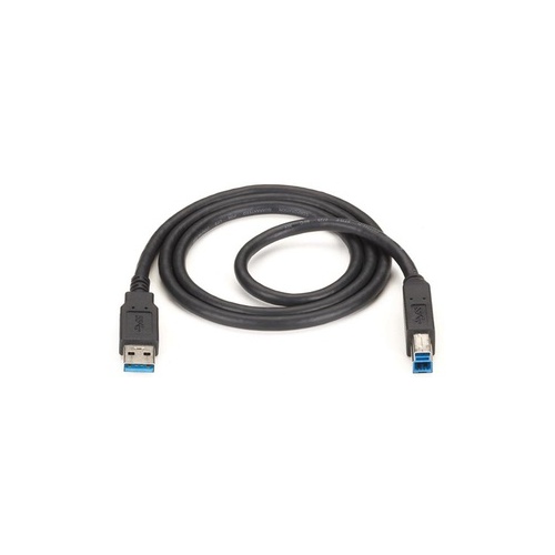Black Box Usb 3.0 Cable - Type A Male To Type B Male, Black, 6-ft. (1.8-m) (USB300006MM)