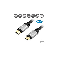 SIIG Ultra High Speed Hdmi Cable - 16ft (CBH21111S1)