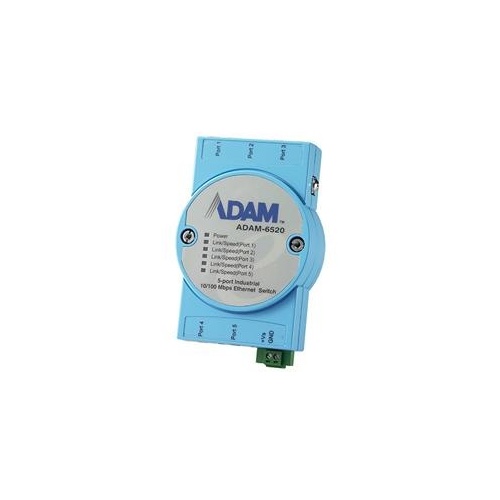 B+B Smartworx 5 Port 10/100mbps Unmanat Switch (ADAM6520BE)