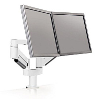 Hcw Distributing Dual 7000 Series Arms With Mount, White (70005008408248)
