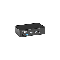 Black Box Usb-c 4k Kvm Switch, 2-port, Gsa, Taa (KVMC4K2P)