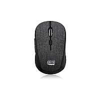 Adesso Wireless Blk Fabric Mini Optical Mouse (IMOUSES80B)