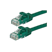 Monoprice Flexboot Cat6 24awg Cable_ 25ft Green (9854)
