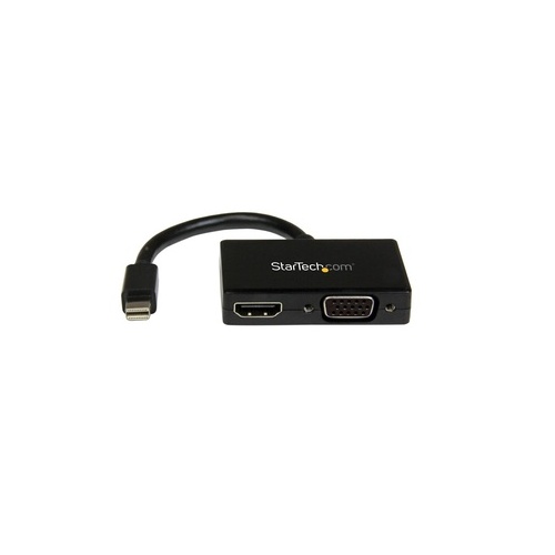 StarTech Mdp To Hdmi Vga Adapter Black (MDP2HDVGA)
