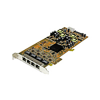 StarTech 4 Port Gigabit Poe Pcie Network Card (ST4000PEXPSE)