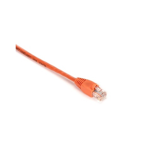 Black Box Cat5e 350-mhz Snagless Stranded Ethernet Patch Cable - Unshielded (utp), Cm Pvc (rj45 M/m), Orange, 1-ft. (0.3-m) (EVNSL890001)