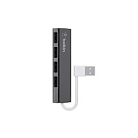 Belkin 4-port Travel Usb 2.0 Hub, Ultra-slim Se (F4U042BT)