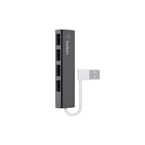 Belkin 4-port Travel Usb 2.0 Hub, Ultra-slim Se (F4U042BT)