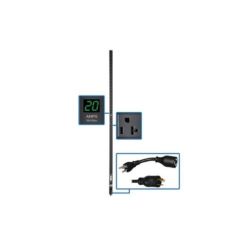 Tripp Lite Pdu Metered 20a 120v 6 5-15/20r 0u 72in (PDUMV2072)