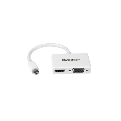 StarTech Mdp To Hdmi Vga Adapter White (MDP2HDVGAW)