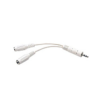 Tripp Lite 6in Mini Stereo Y Splitter Adapter M/fx2 (P31306NWH)