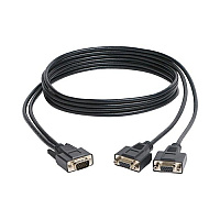 Tripp Lite 6ft Vga High Res Y Splitter Cable M/fx2 (P516006HR)