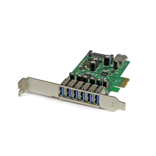 StarTech 7 Pt Pci Express Usb 3.0 Card - Std & Lp (PEXUSB3S7)