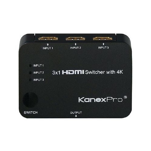 Kanexpro The 3x1 Hdmi Switcher Is A Comp (SWHD3X14K)