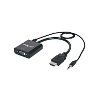 Manhattan - Strategic Hdmi To Vga Converter With Audio (151559)
