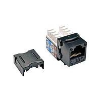 Tripp Lite 10pk Cat6/cat5e 110 Keystone Jack Black (N238010BK)