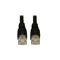 Tripp Lite 7ft Aug Cat6a Snagless Patch Cable Black (N261007BK)