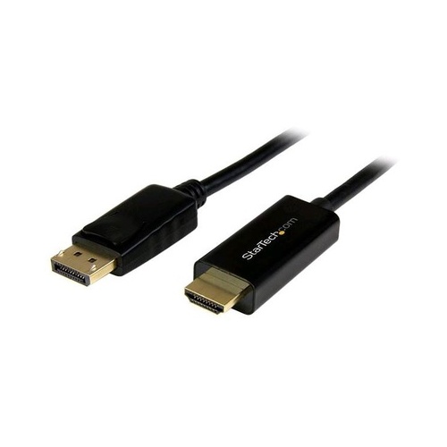 StarTech 6ft (2m) Displayport To Hdmi Cable - 4k (DP2HDMM2MB)