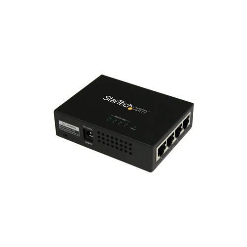 StarTech 4 Port Gigabit Midspan - Poe+ Injector (POEINJ4G)