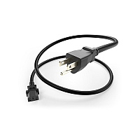 Uncommonx Power Cord 5-15p To C13 10amp Black 6ft (PWR515PC1310A06F)