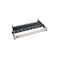 Tripp Lite Copper / Fiber Panel 4 Cassettes 1urm (N48401U)