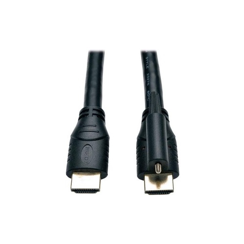 Tripp Lite 10ft Hdmi Cable Ethernet/locking Plug Mm (P569010LOCK)