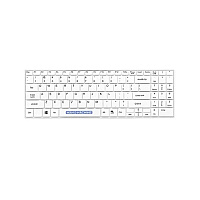 Man & Machine Itscool Keyboard - White (ITSC/W5)