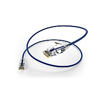 Uncommonx 10ft Cat6 Clearfit Slim Patch Cable Blue (CS610FBLU)