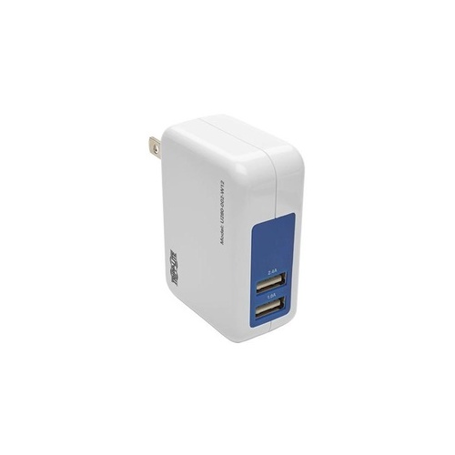 Tripp Lite 2-port Usb Wall/travel Charger 5v 3.4a (U280002W12)