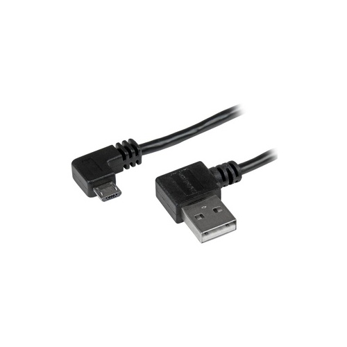 StarTech 2m 6 Ft Right Angle Micro-usb Cable (USB2AUB2RA2M)