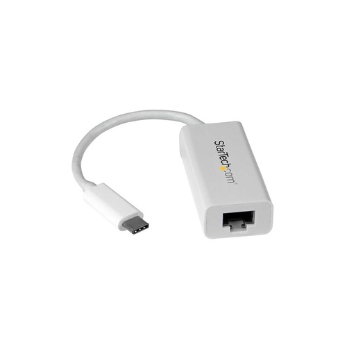 StarTech Usb C To Ethernet Adapter - White (US1GC30W)