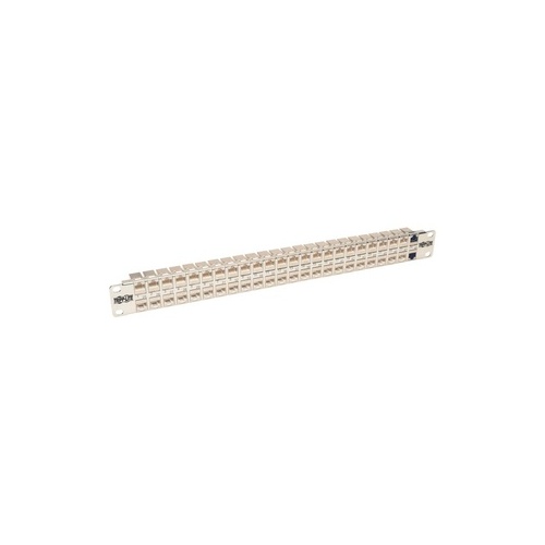 Tripp Lite 48-port 1u Cat6a Feed-thru Patch Panel (N254048SH6A)
