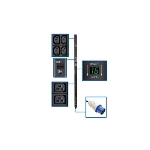 Tripp Lite Pdu Metered 32a 230v C19/c13 Iec-309 0u (PDUMV32HV)
