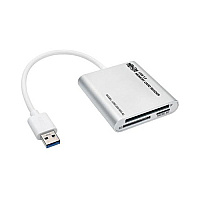 Tripp Lite Usb Multi Drive Memory Reader Aluminum (U352000MDAL)
