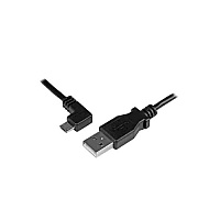 StarTech 3ft Angled Micro-usb Charge & Sync Cable (USBAUB1MLA)