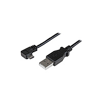 StarTech 3ft Angled Micro-usb Charge & Sync Cable (USBAUB1MRA)