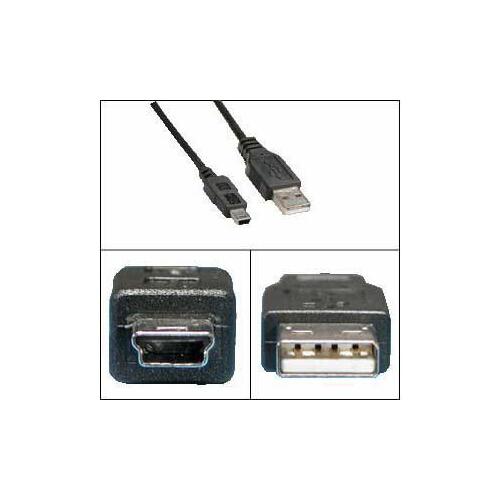 Uncommonx Usb Cable A-b Mini 5 Pin 6 Feet (USBABMN06F)