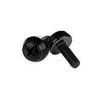 StarTech M5 Mounting Screws - 50 Pack, Black (CABSCREWSB)